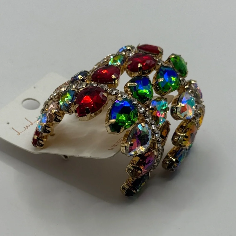 Lu Lu la la Colorful Crystal Earrings - Picture 6 of 7